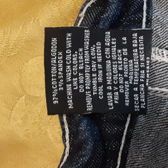 G for her,  by Alyssa Milano JEANS STRETCH Size 10 WOMENS Color Blue - Picture 4 of 9